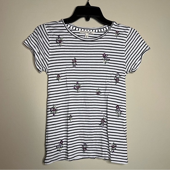 Express striped embroidered shirt - Picture 1 of 5